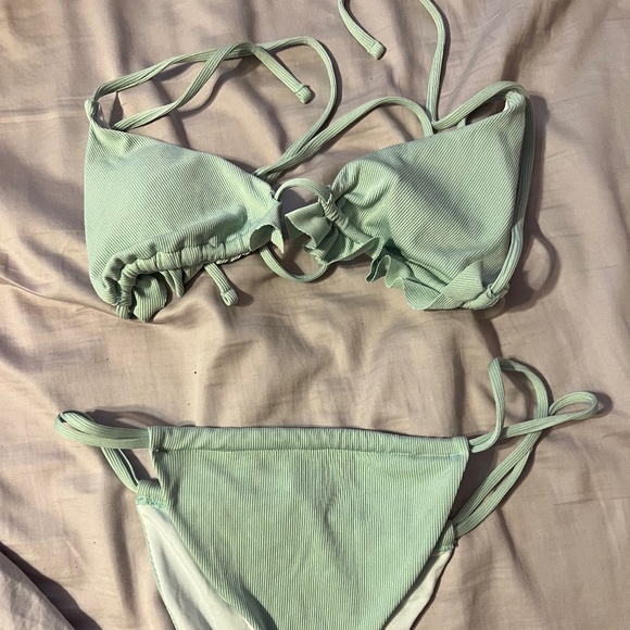 LIGHT-TEAL BIKINI - Picture 1 of 2
